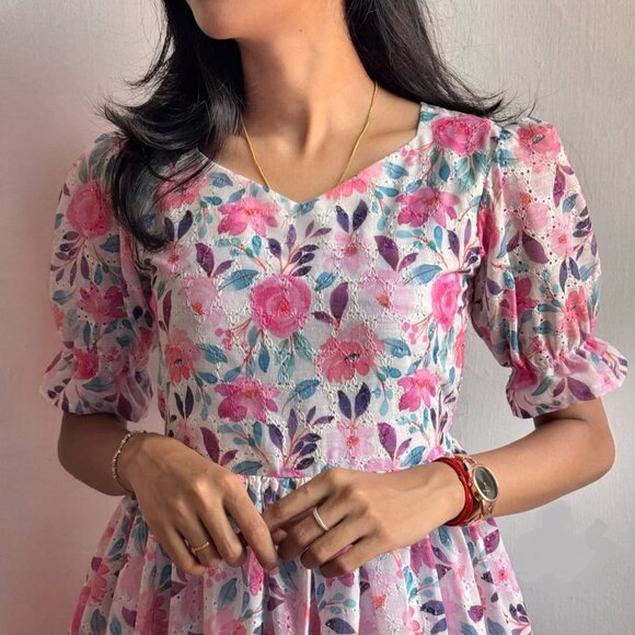 SUMMER PRINTED KURTI - Picture 7 of 16